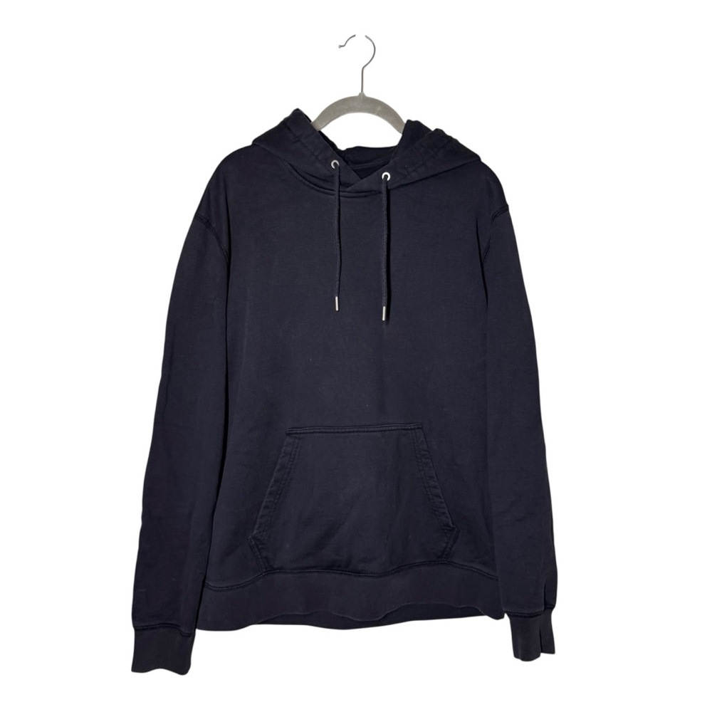 Everlane Uniform Hoodie Size L Faded Black Pullover Sweatshirt